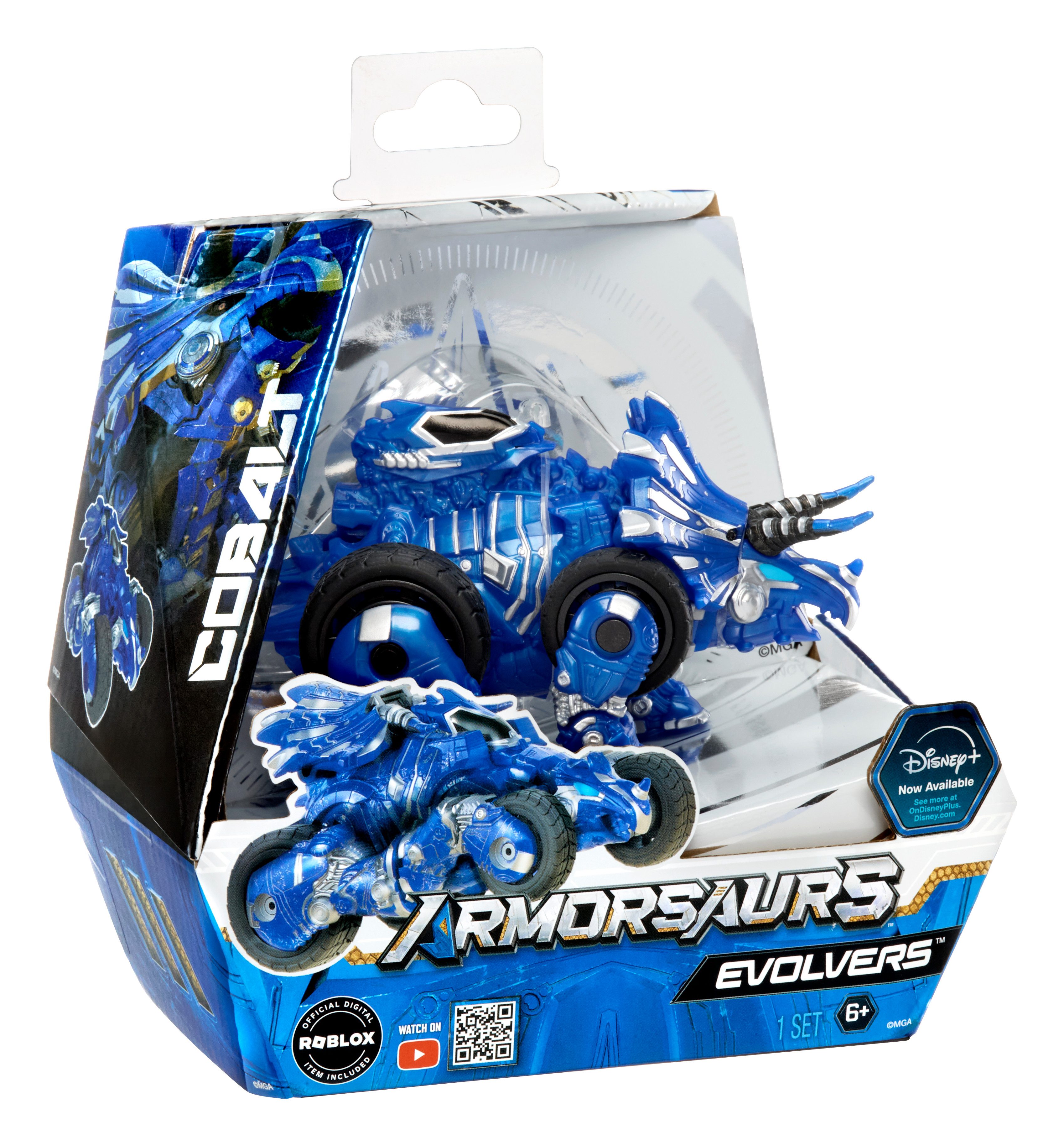 MGA ENTERTAINMENT Actionfigur Armorsaurs Evolver- Cobalt