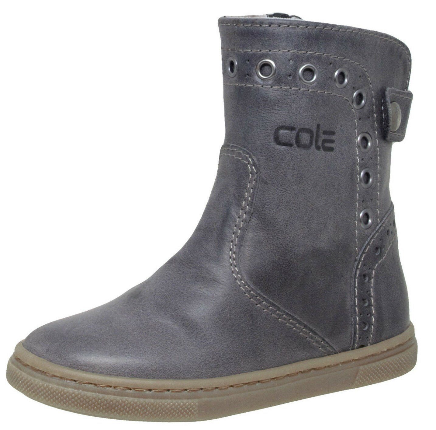 Cole Bounce Restore Cole Bounce Restore 2462A Leder Boots Сапоги Lammfell grau Schnürstiefelette