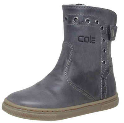 Cole Bounce Restore Cole Bounce Restore 2462A Leder Boots Stiefel Lammfell grau Schnürstiefelette