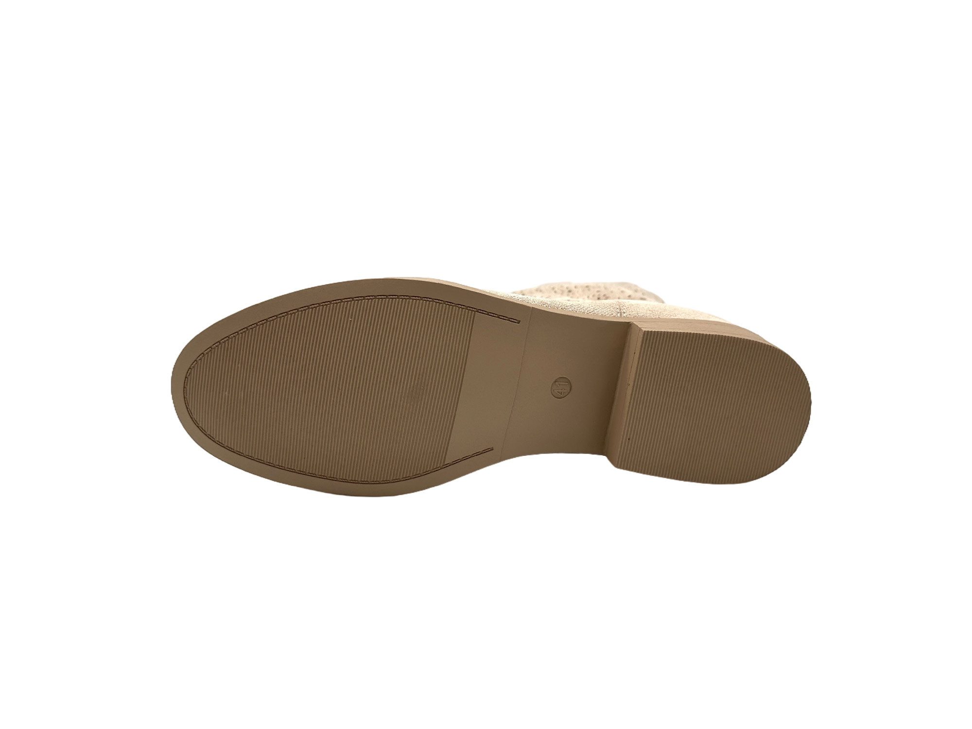 Nowaland Damen Stiefel mit Lochmuster und Blockabsatz Stiefel Dekoratives Lochmuster · Atmungsaktiv · Bequemer Blockabsatz – Bild 5 von 5