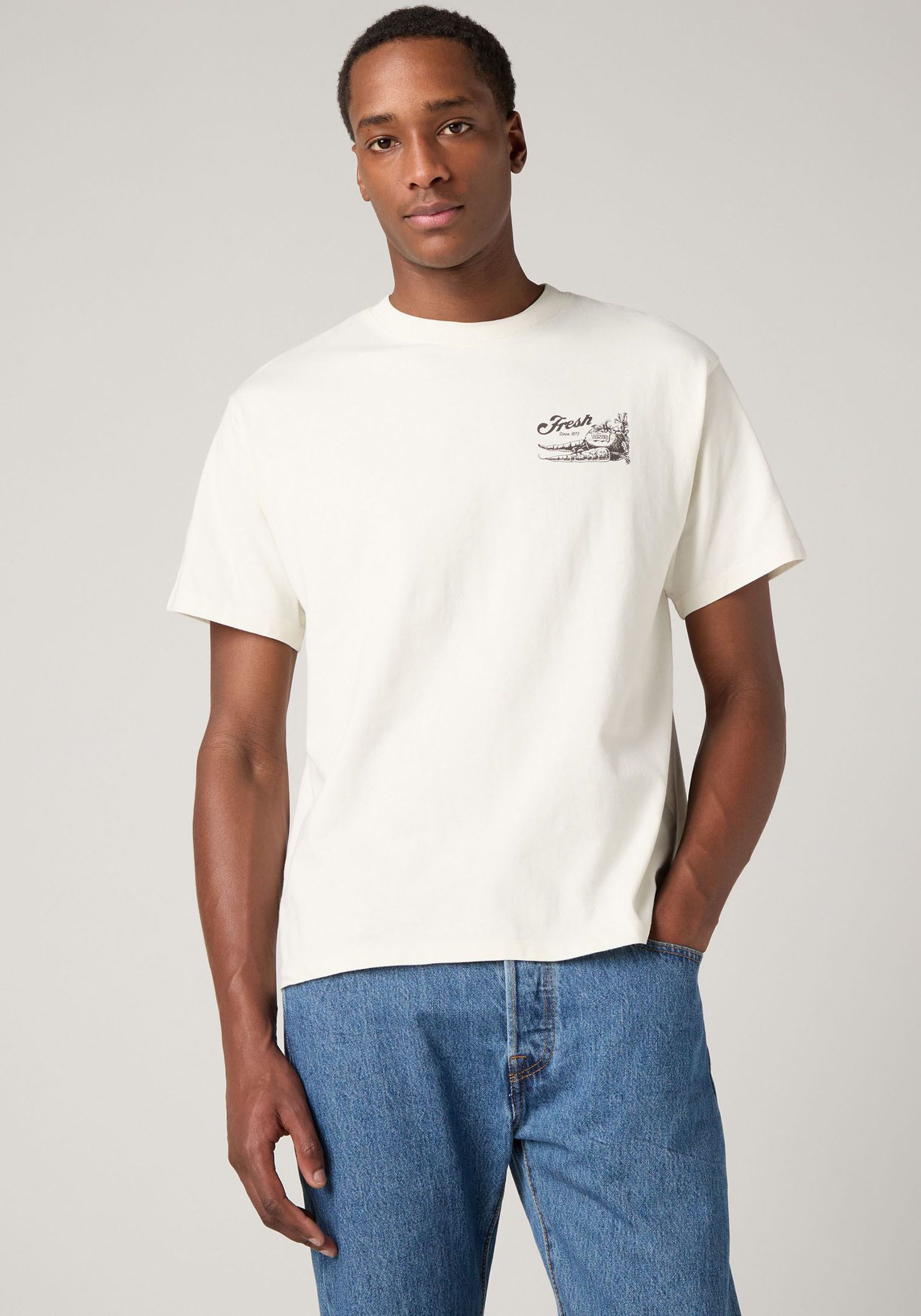 Levi's® T-Shirt SEVINTAGE mit Logo-Aufnäher auf der Brust günstig online kaufen