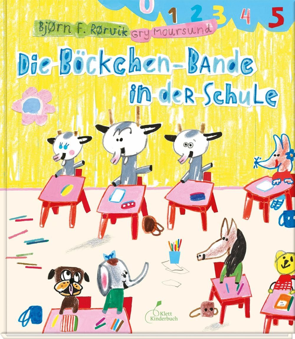 Kinderbuch Die Böckchen-Bande in der Schule Ein anarchisch-lustiges Schulabenteue Bjørn F. Rørvik