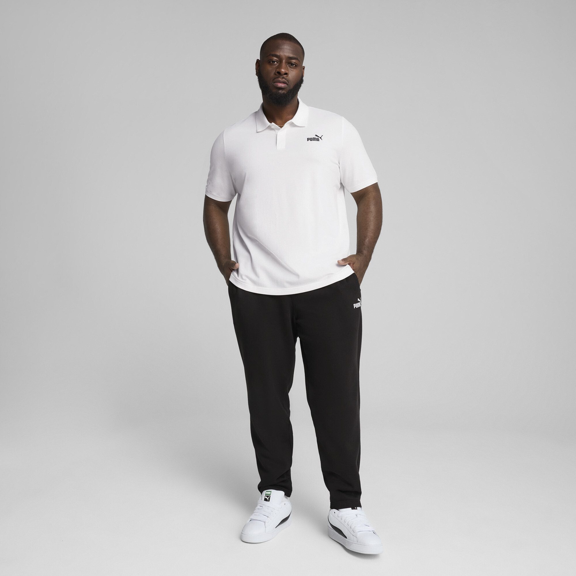 PUMA Poloshirt Essentials No. 1 Logo Pique-Poloshirt Herren günstig online kaufen
