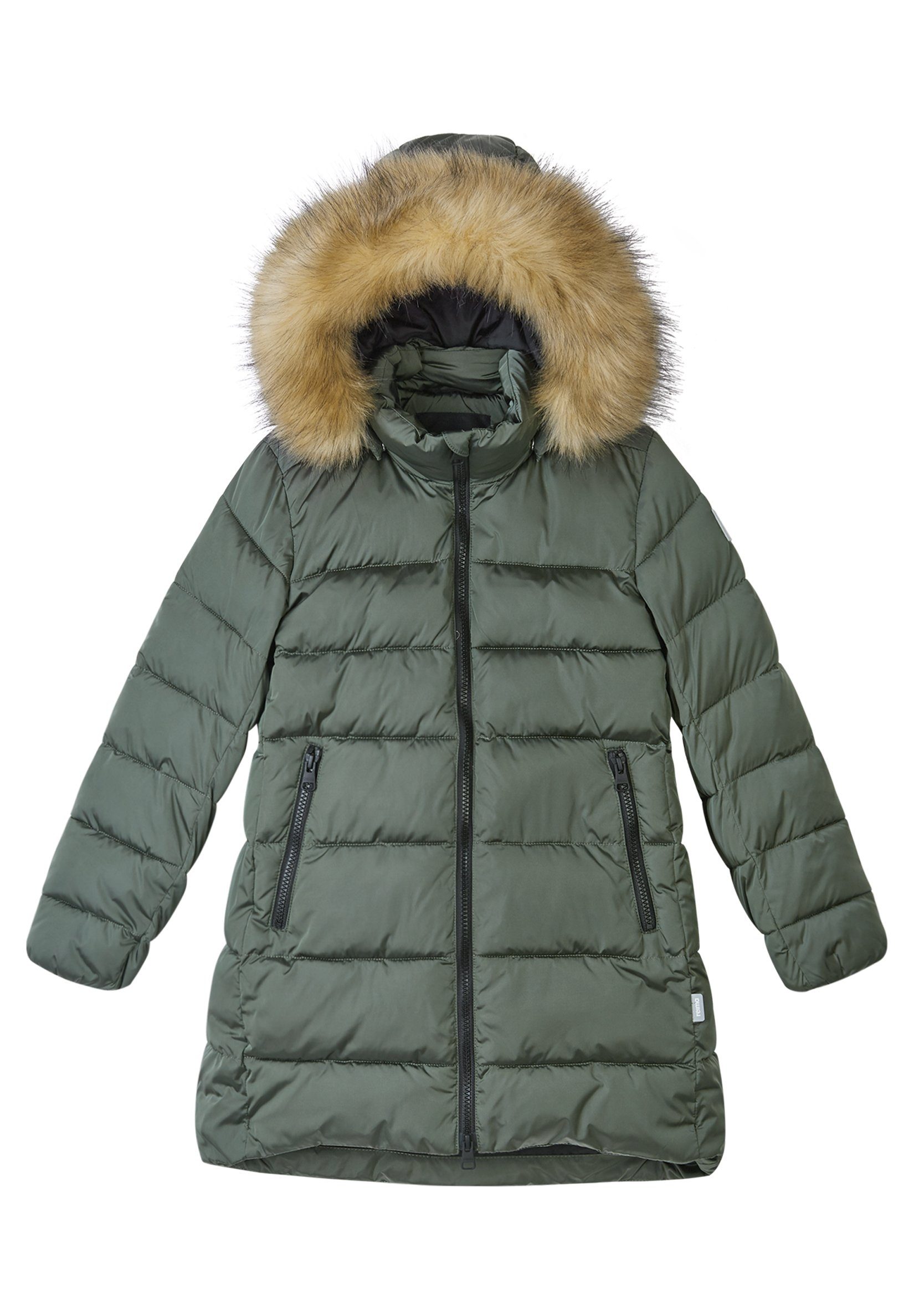 reima Winterjacke LUNTA Durchgängiger Zweiwege-Reißverschluss