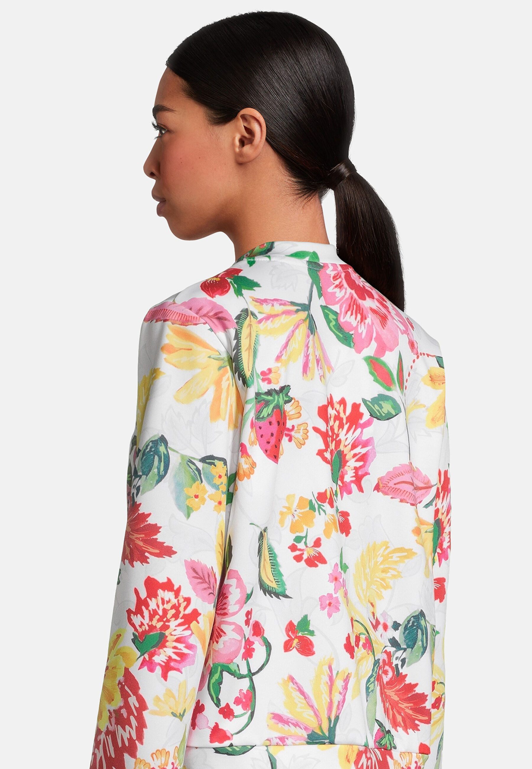 Princess goes Hollywood Sweatjacke mit Blumen-Print