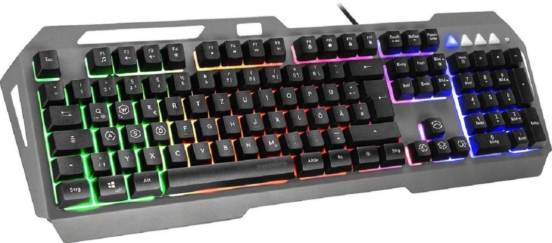 LUNERA Metal Rainbow Gaming-Tastatur