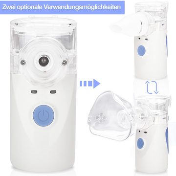 Bettizia Mini-Inhalator Inhaliergerät Tragbarer Baby-Inhalato Nano Zerstäuber Mini-Inhalator, 2 Arten von Inhalationsmethoden