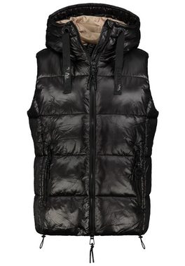 SUBLEVEL Steppweste Stepp weste Kapuze Übergangs Herbst Frühlings Windbreaker bodywarmer