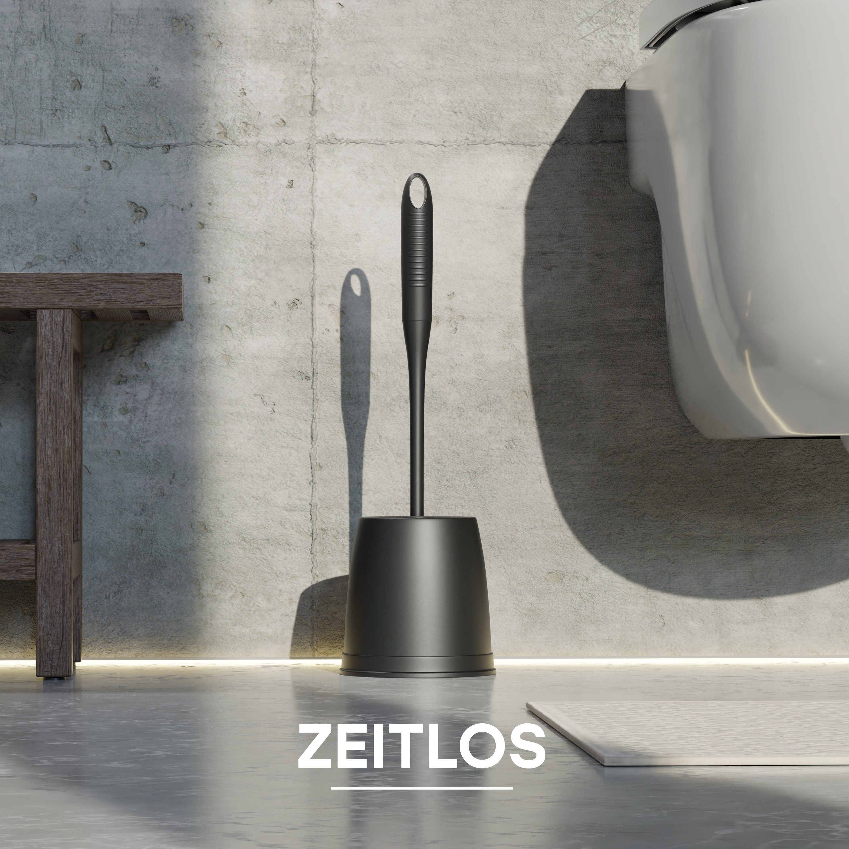 SAVEGA WC-Reinigungsbürste SAVEGA - Klobürste mit innovativer Borstenstruktur, Toilettenreinigung, (Packung, 2-tlg), Effektive Kunststoffborsten,Belüfteter Bürstenhalter
