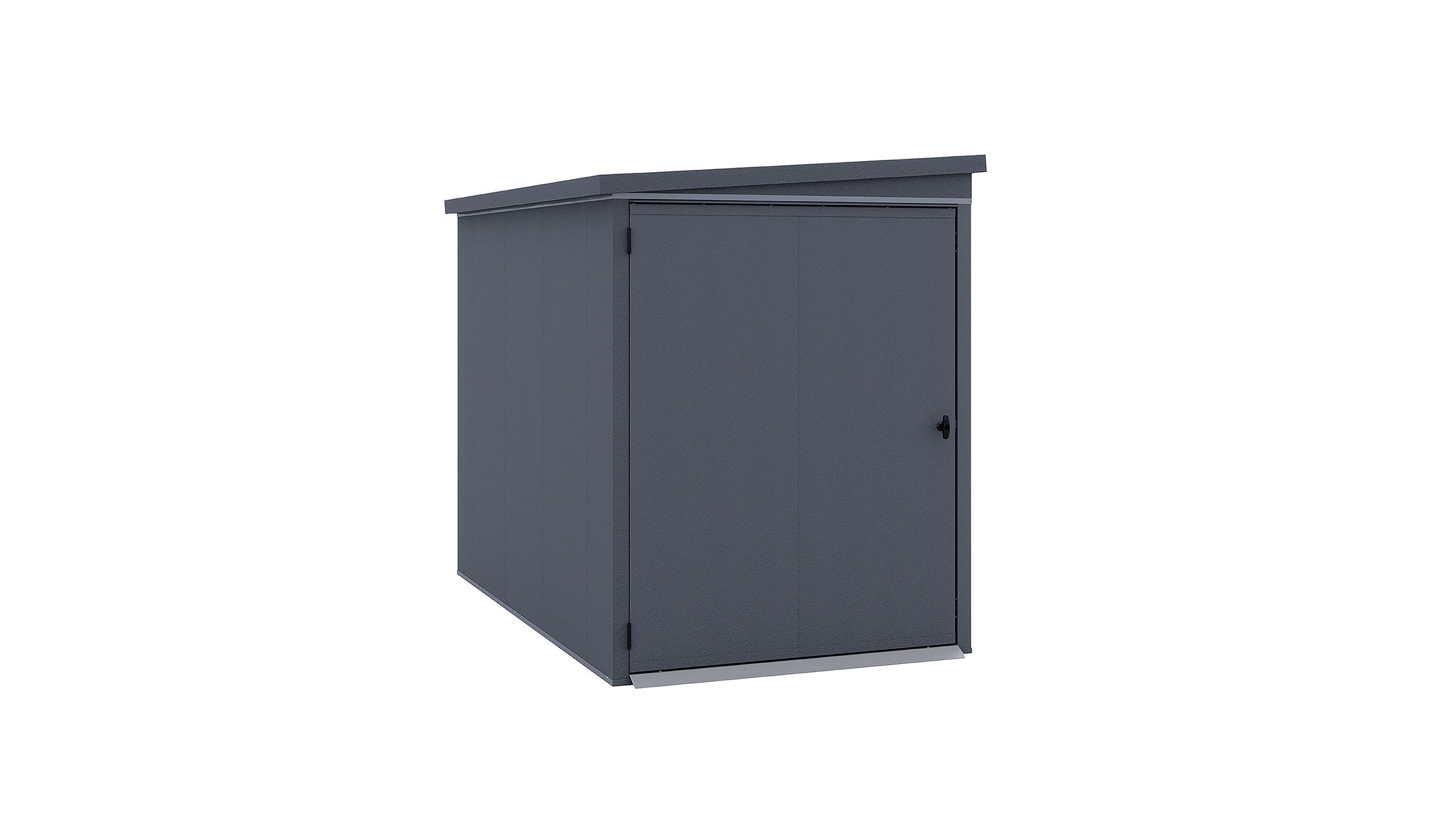weka Fahrradbox Gary, Metall pulverbeschichtet, BxTxH: 129x206x159 cm