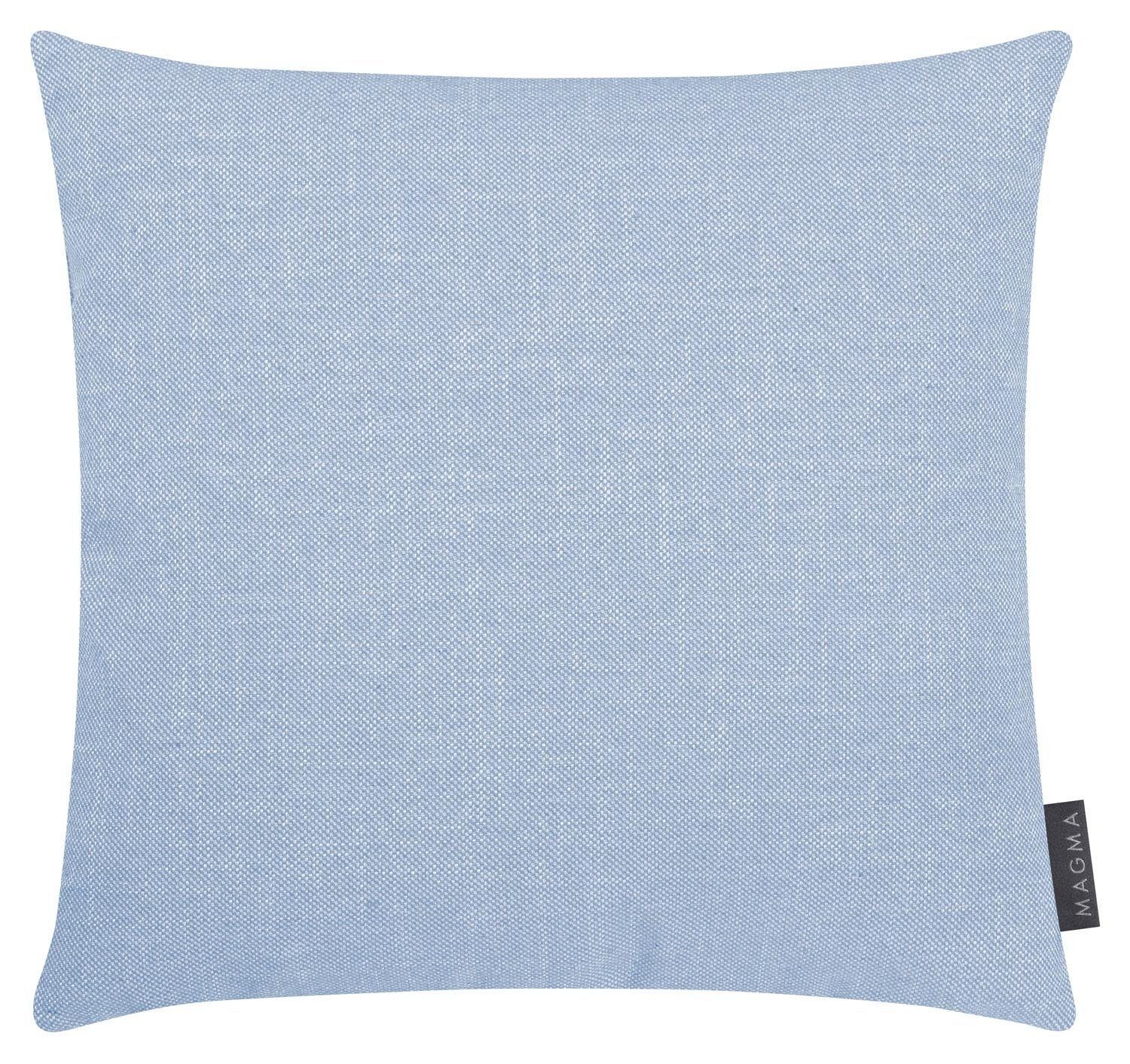 Kissenhülle RIVA, Blau, Muster, Baumwolle, 40 x 40 cm, Magma Heimtex (1 Stück)