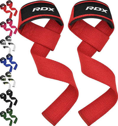 RDX Handgelenkschutz RDX Lifting Straps Strength Training, 60 cm lange professionelle