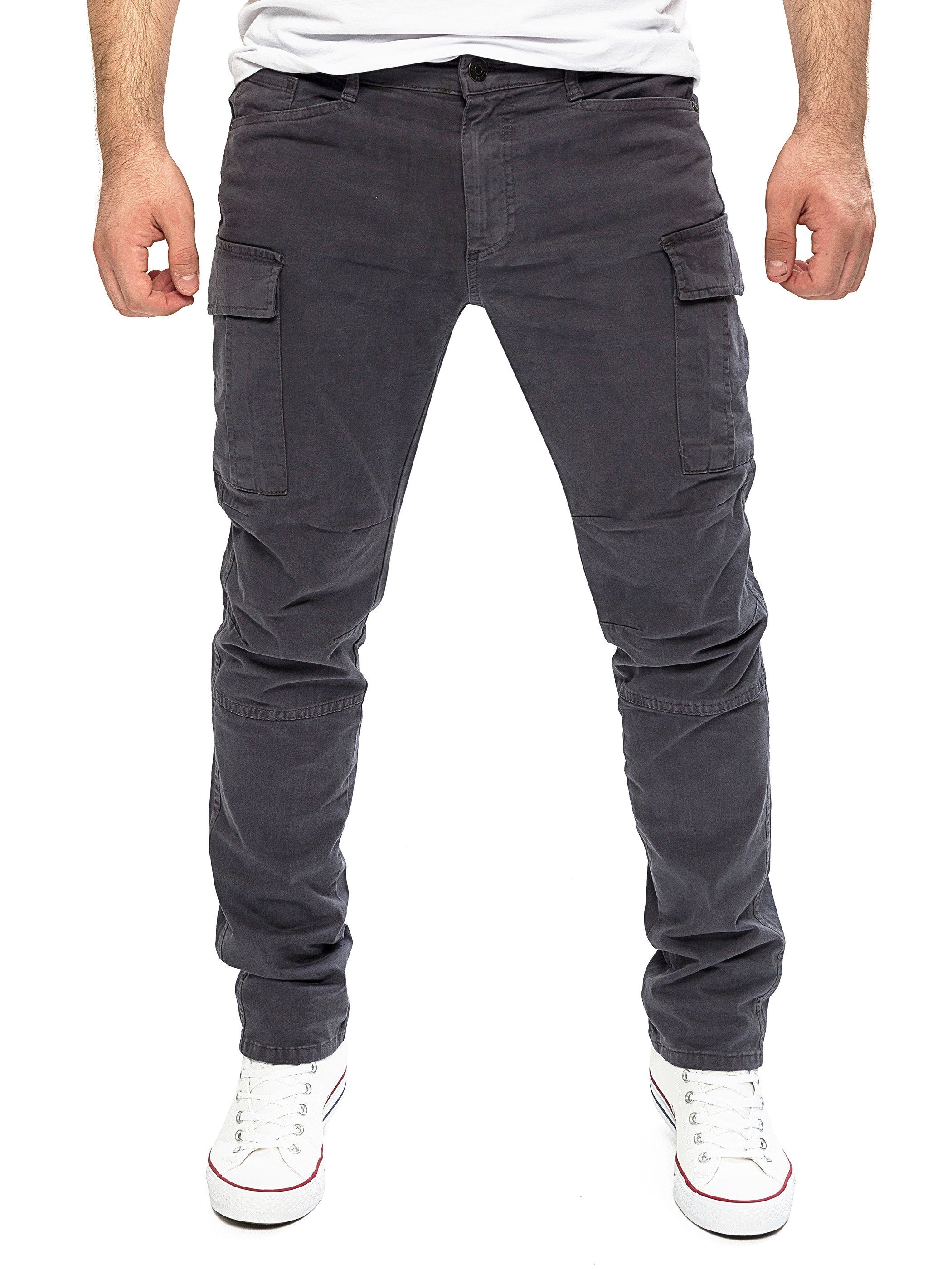 Yazubi Cargohose Cargo Chino Jayden (1-tlg) mit aufgesetzten Cargotaschen
