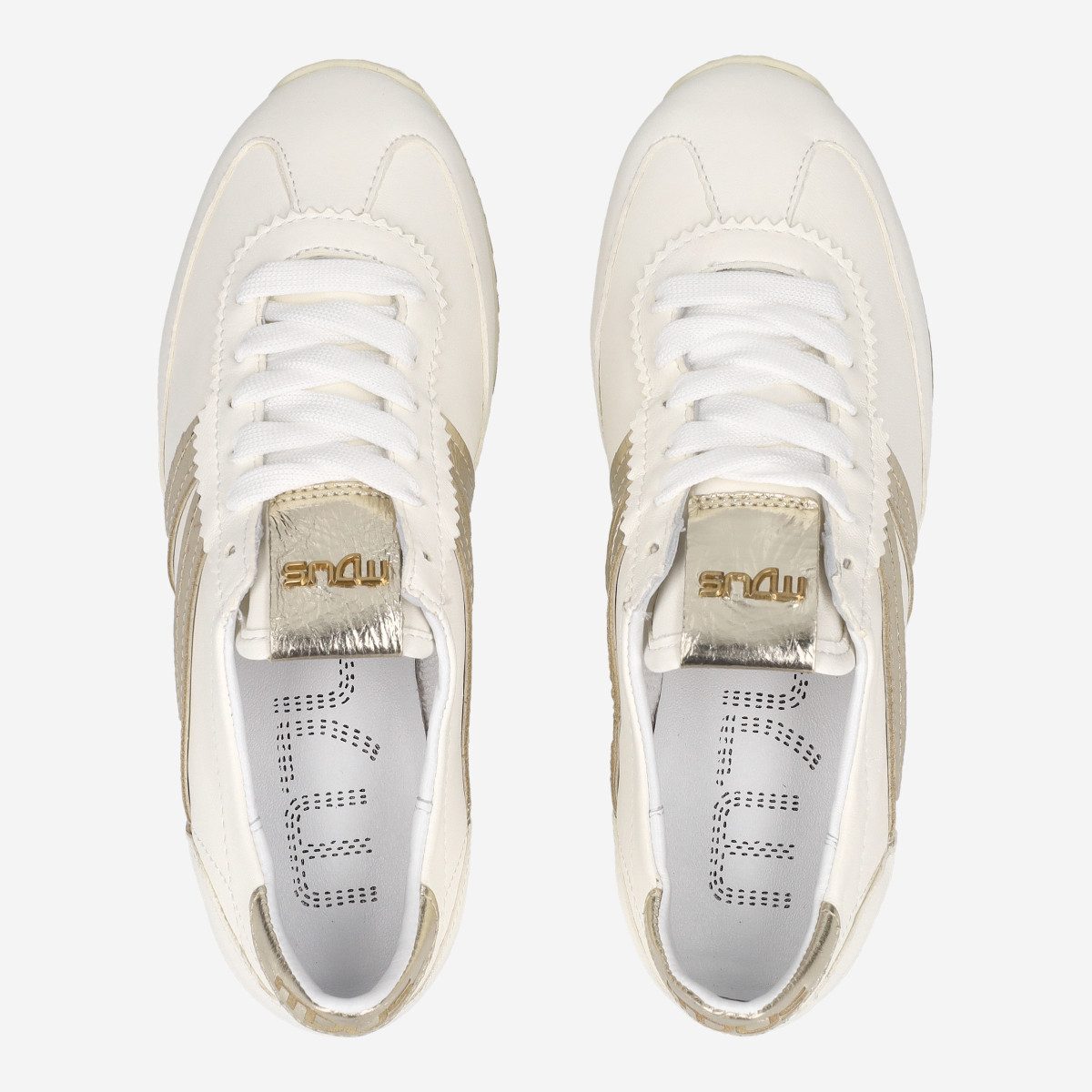 Mjus MJUS L74104 0001 BICANCO PLATINO, Sneaker, Weiß, Damen Sneaker