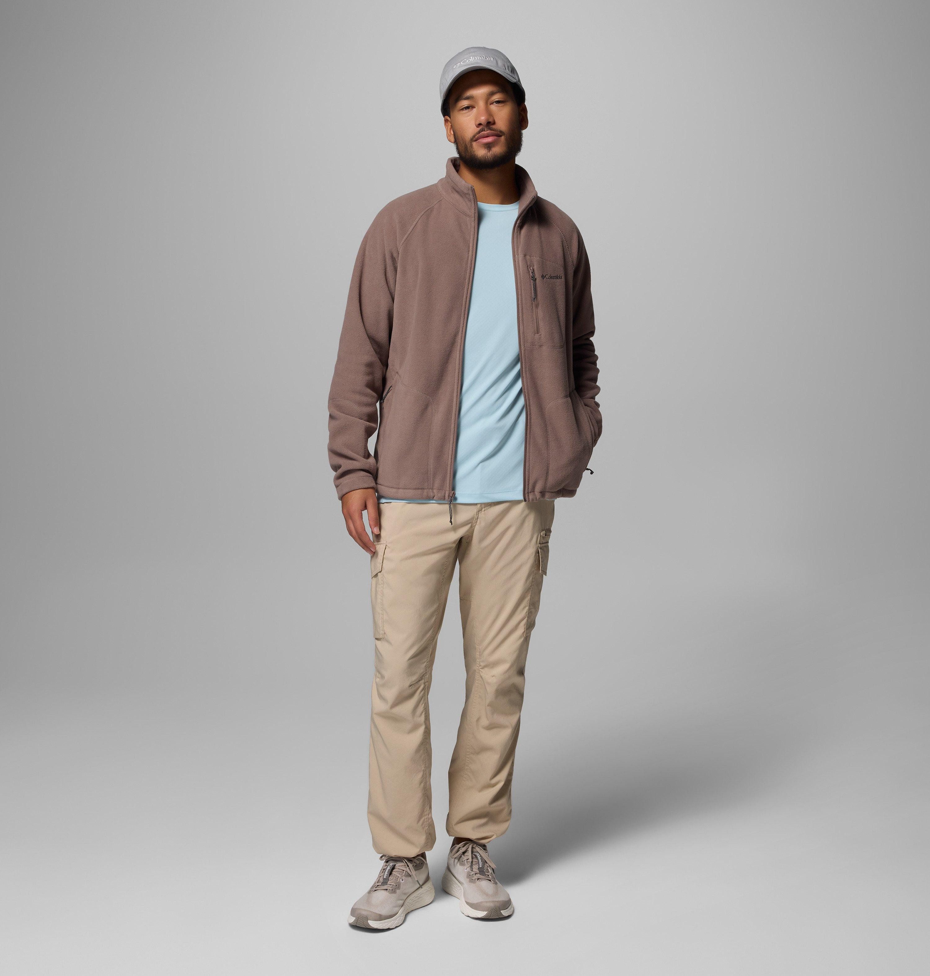 Columbia Fleecejacke Fast Trek II Full Zip Fleece mit hochschließendem Kragen, atmungsaktiv, schnell trocknend