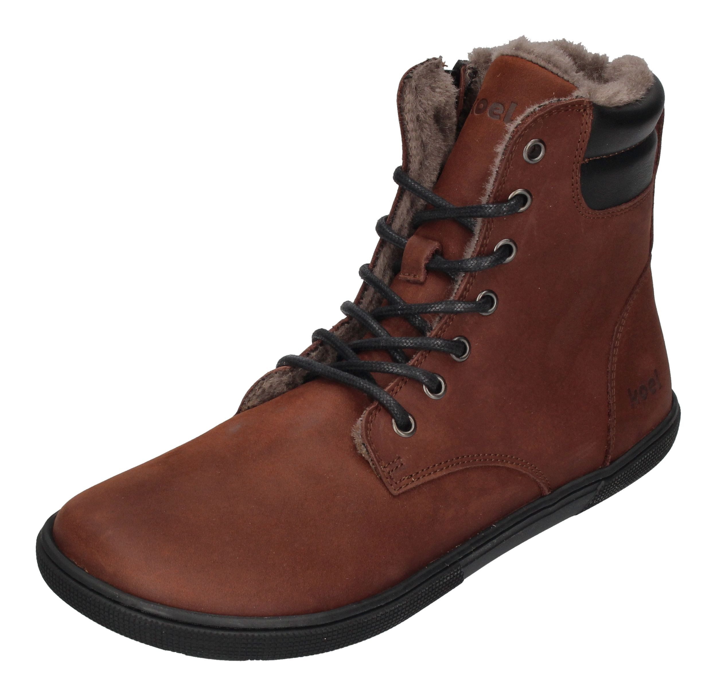 KOEL FLORENCE LAMBWOOL Barfußschuh Chocolate