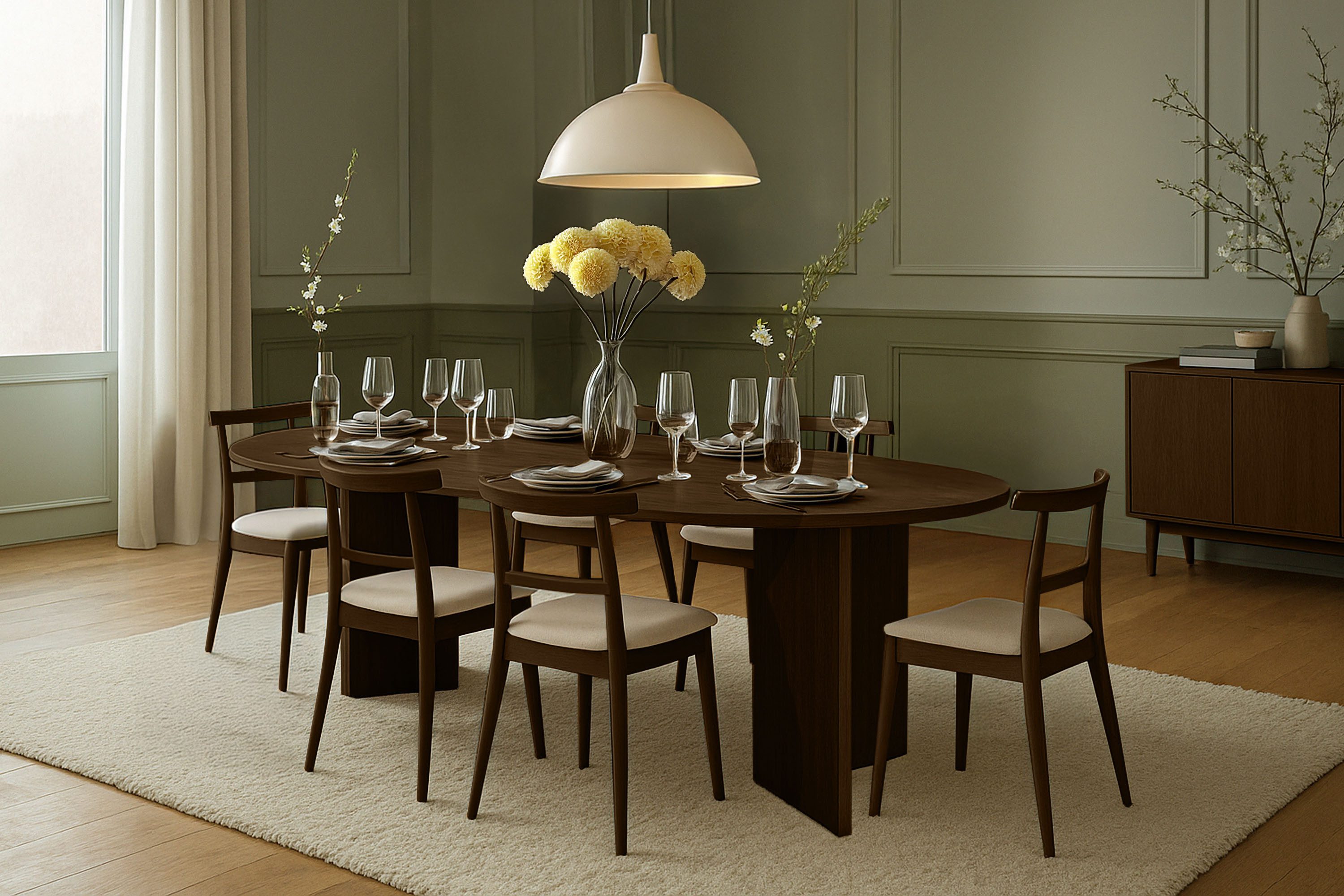 KONSIMO® Esstisch FABER Esszimmertisch, oval, hergestellt in der EU (Lamini günstig online kaufen