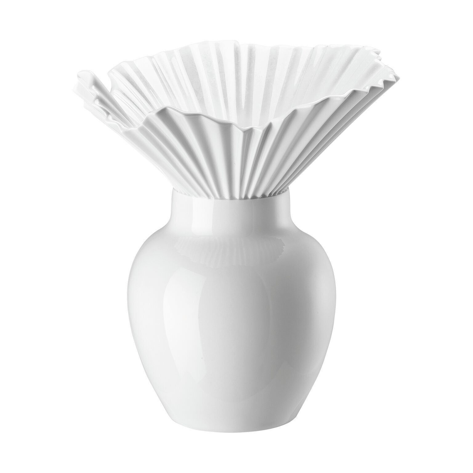 Rosenthal Tischvase Rosenthal Falda Vase, Porzellan