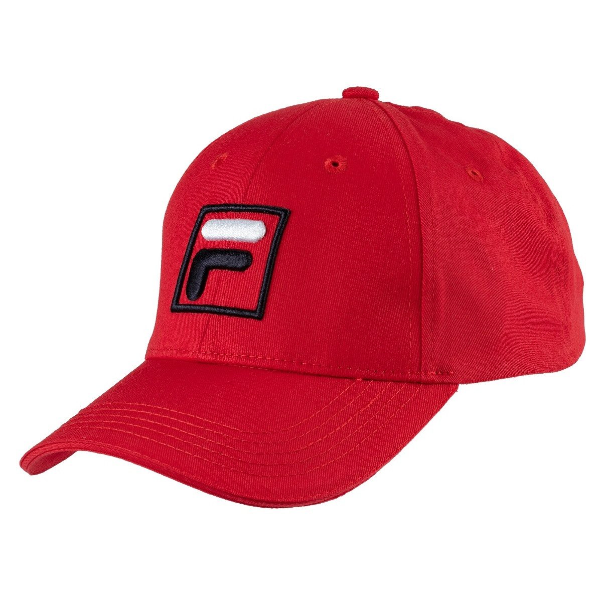 Fila Baseball Cap F-Box Logo Forze (Baumwolle) verstellbar rot - 1 Stück