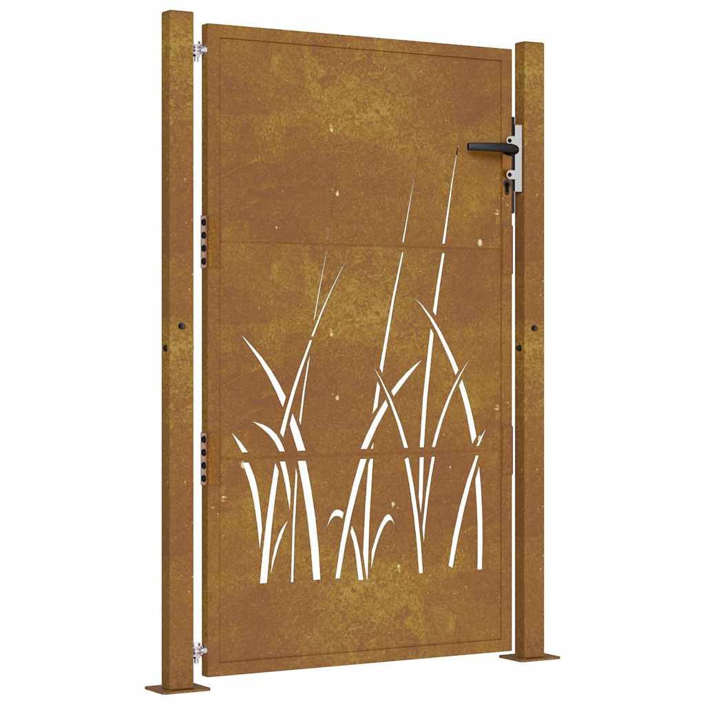 vidaXL Gartentor Gartentor 105x130 cm Cortenstahl günstig online kaufen