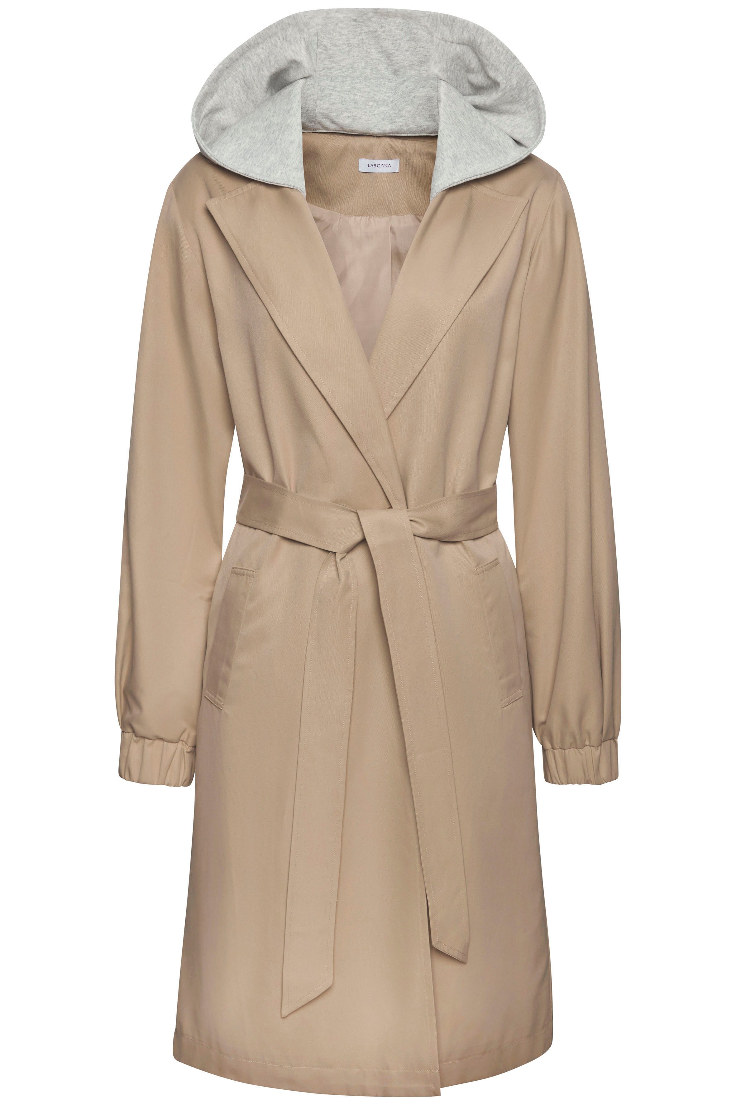 LASCANA Parka mit abnehmbarer Kapuze, Parker, günstig online kaufen