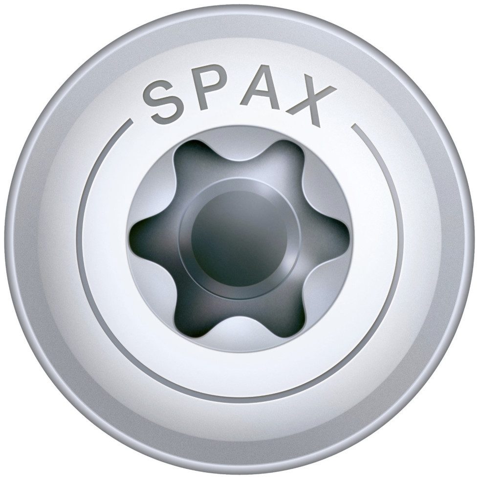 SPAX Holzbauschraube Spax Holzbauschrauben 6.0 x 80 mm TX 30 - 100 Stk.