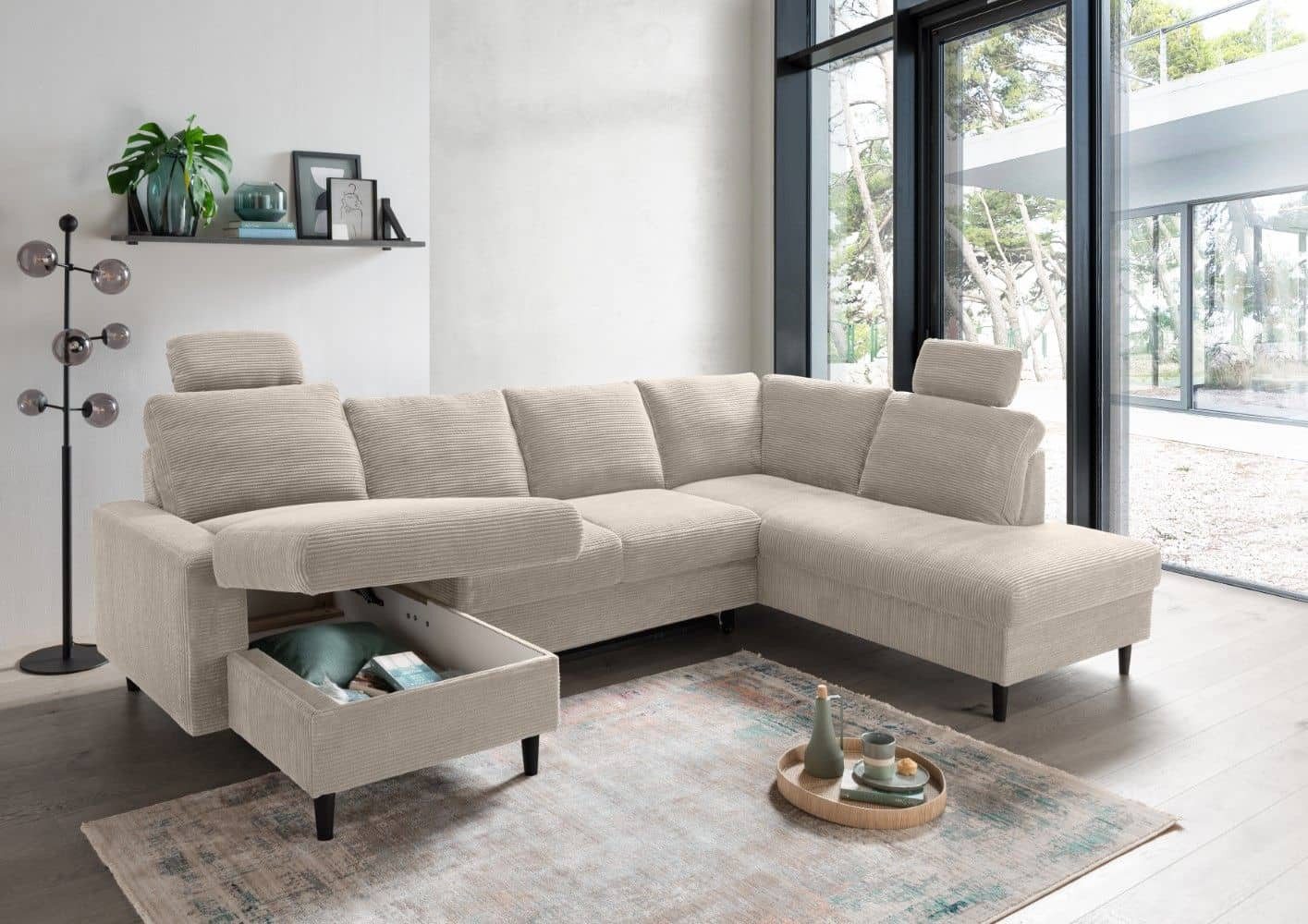Myhomelando Wohnlandschaft Peso, mit Schlaffunktion – Bild 3 von 5