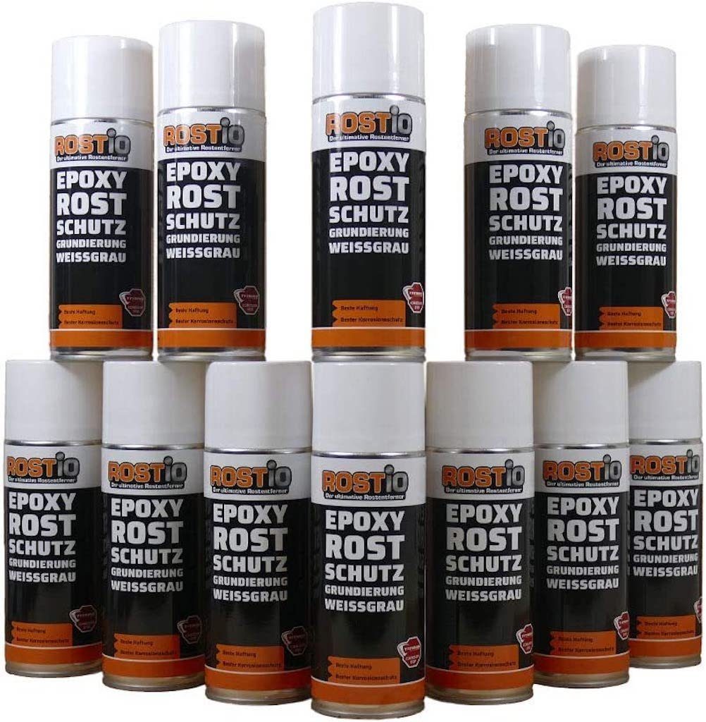 Rostschutzgrundierung Rostio Epoxy Grundierung Rostschutzgrundierung Weissgrau