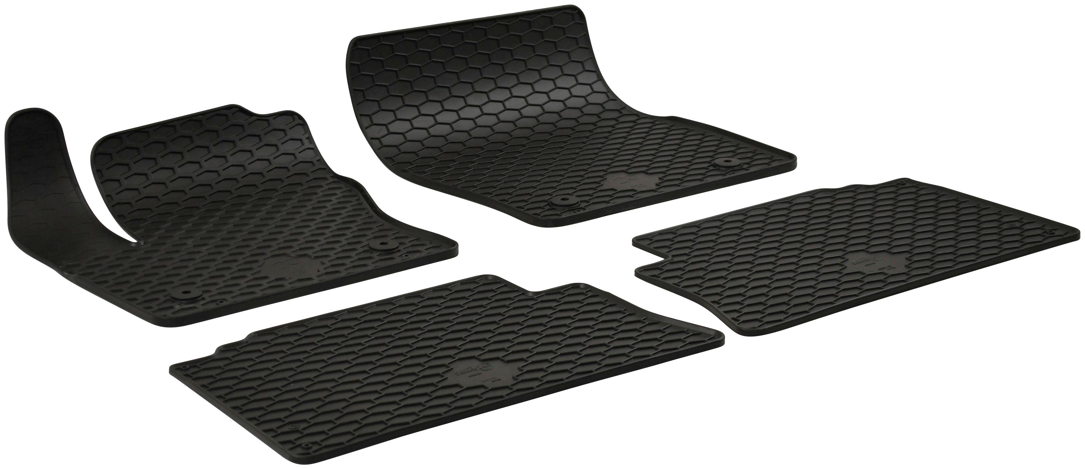 WALSER Passform-Fußmatten (4 St), für Ford Kuga I 02/2008-11/2012, Kuga II (DM2) 05/2012-Heute | Automatten