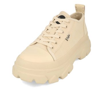 Buffalo Buffalo Cade Lace Up Lo Damen Organic Cotton Cream EUR 37 Sandale