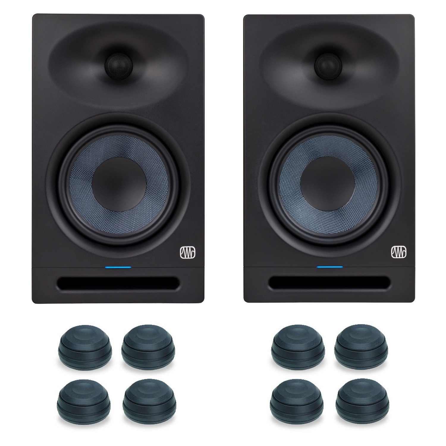 Presonus Presonus Eris Studio 8 Boxen 1 Paar mit Boxen-Füße PC-Lautsprecher (1 Paar, 280 W, mit Boxen-Füße)