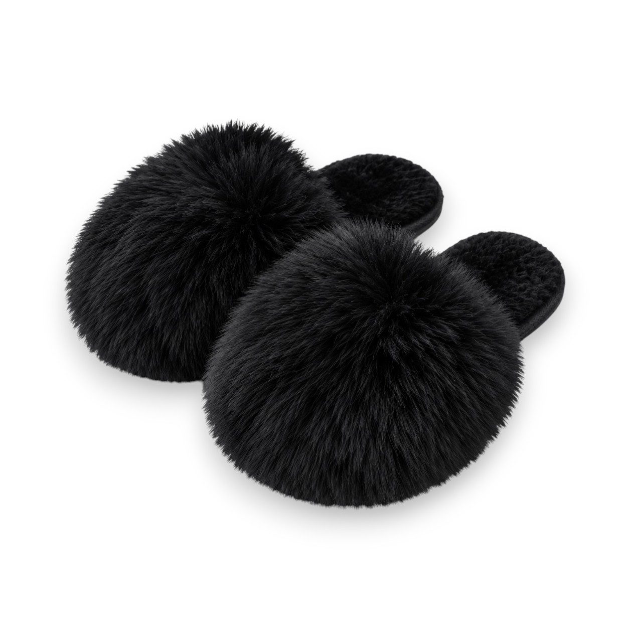 VewoTex Fluffy Damen Hausschuhe mit Fell » Damenschuhe mit Kunstfell Plüsch Hausschuhe (1 Paar, Kein Set) Flauschige Schlappen » warme Pantoffeln mit Kunstpelz