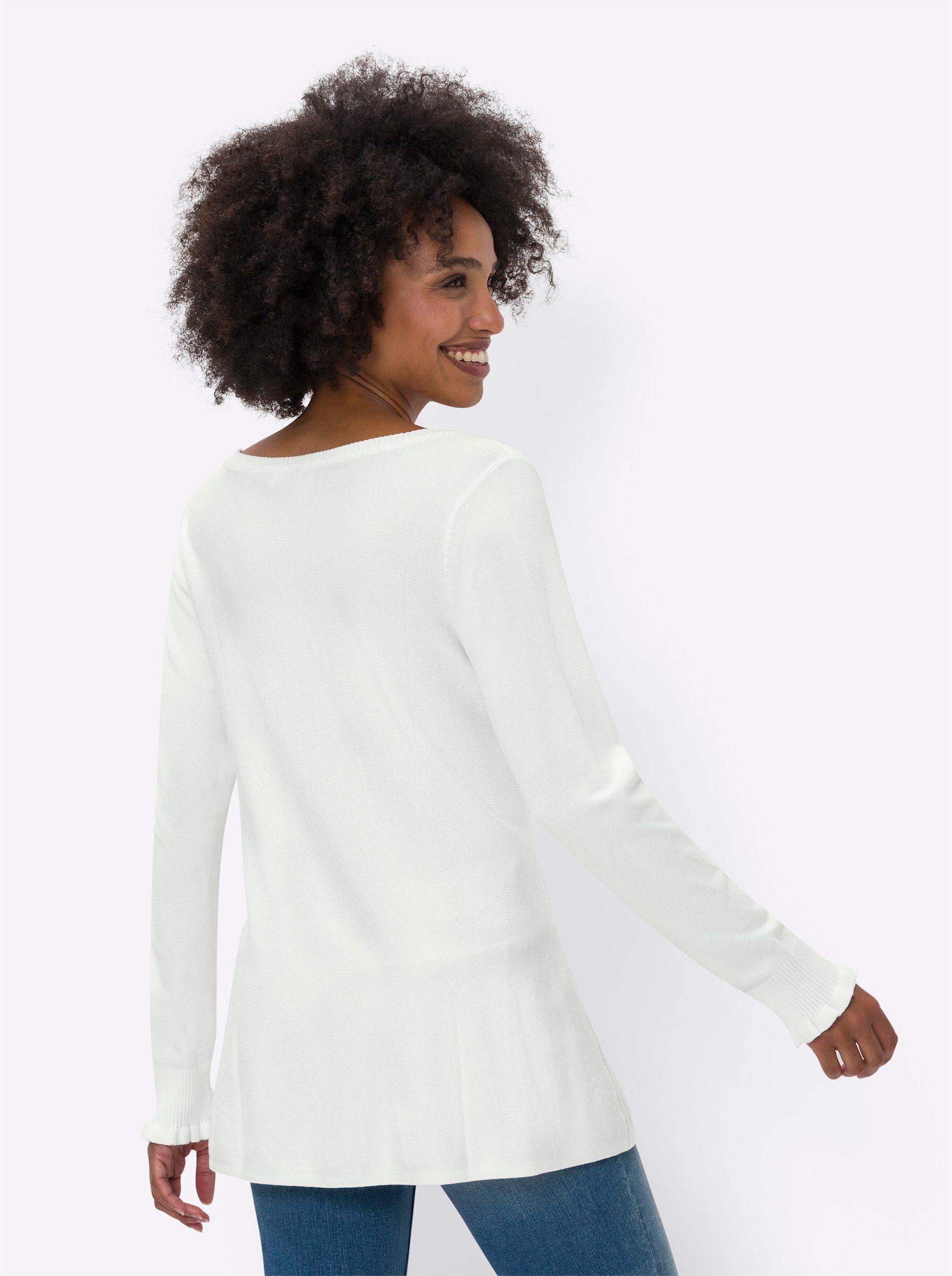 heine Strickpullover Longpullover . günstig online kaufen