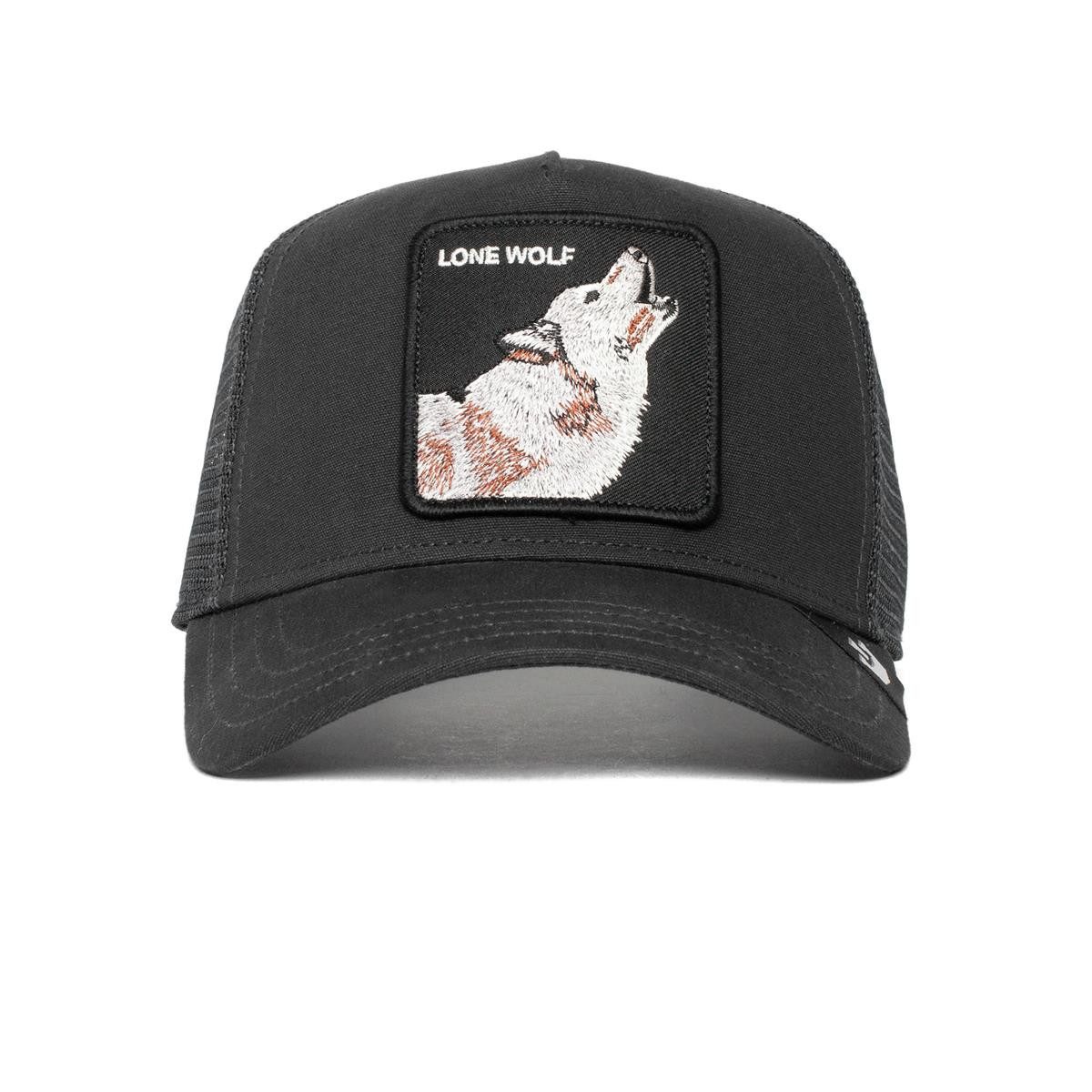 GOORIN Bros. Trucker Cap Goorin Bros. The Lone Wolf Trucker Cap The Farm Animal Black (Basecap, Meshcap, Trucker Kappe)