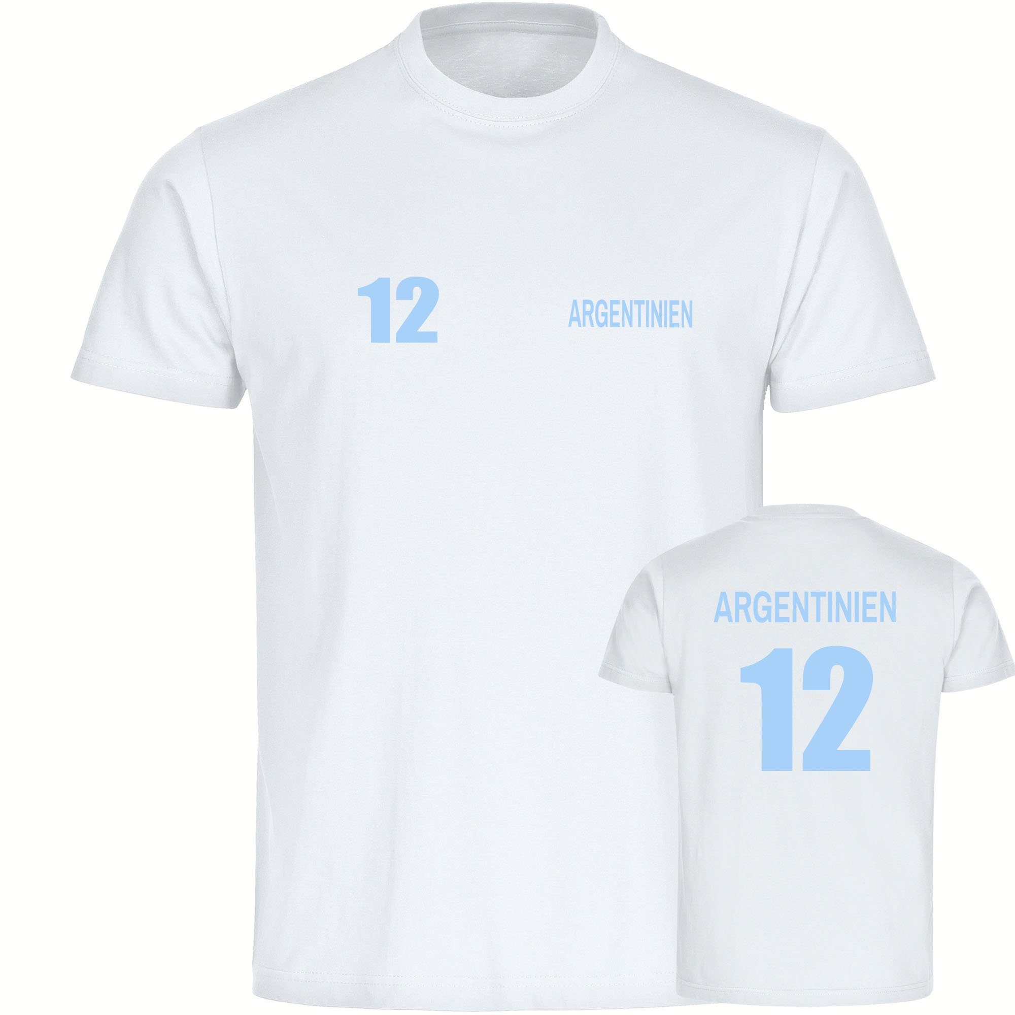 multifanshop T-Shirt Herren Argentinien - Trikot günstig online kaufen