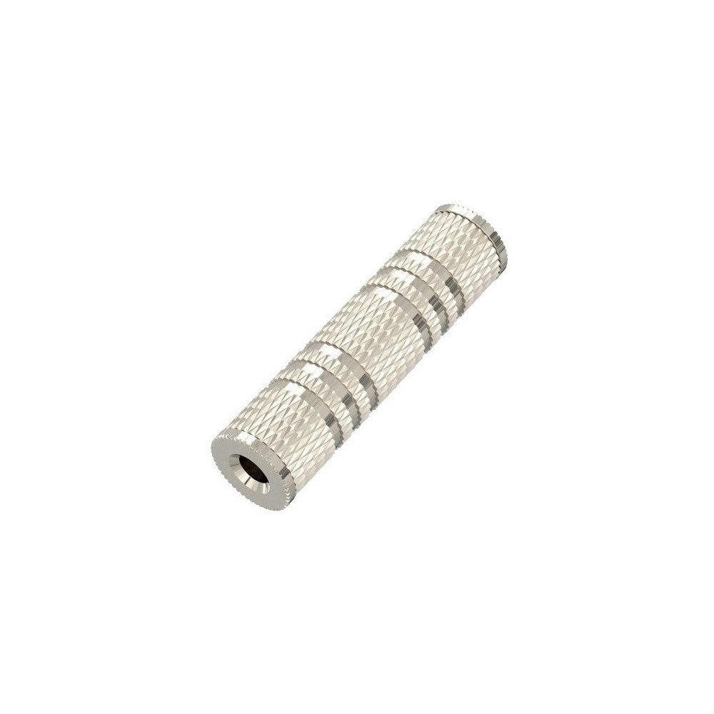 Hama Audio-Adapter 3,5-mm-Klinken-Kupplung silber Elektro-Kabel