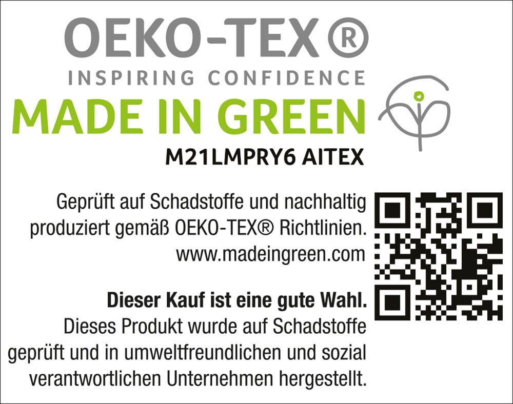 OTTO home Wendebettwäsche JULIE, Renforcé, 2 teilig, Bettwäsche mit Tannenbäumen, Baumwolle, Winter, ab 135x200 – Bild 5 von 5