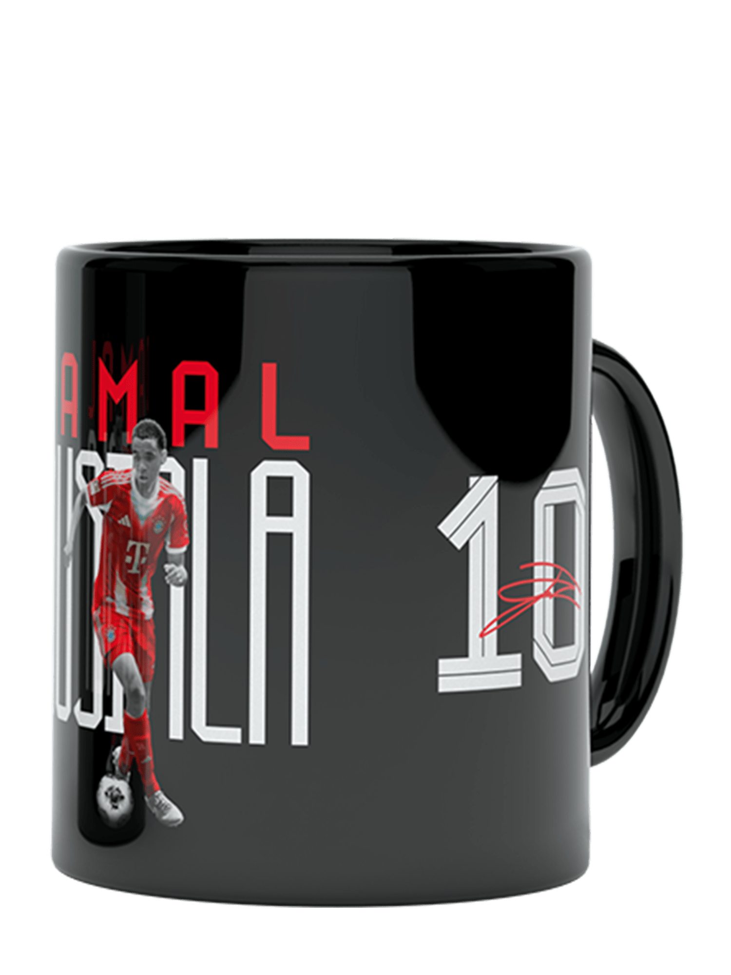 FC Bayern München Tasse FC Bayern München I Tasse Musiala 0,3 l I Schwarz, Keramik