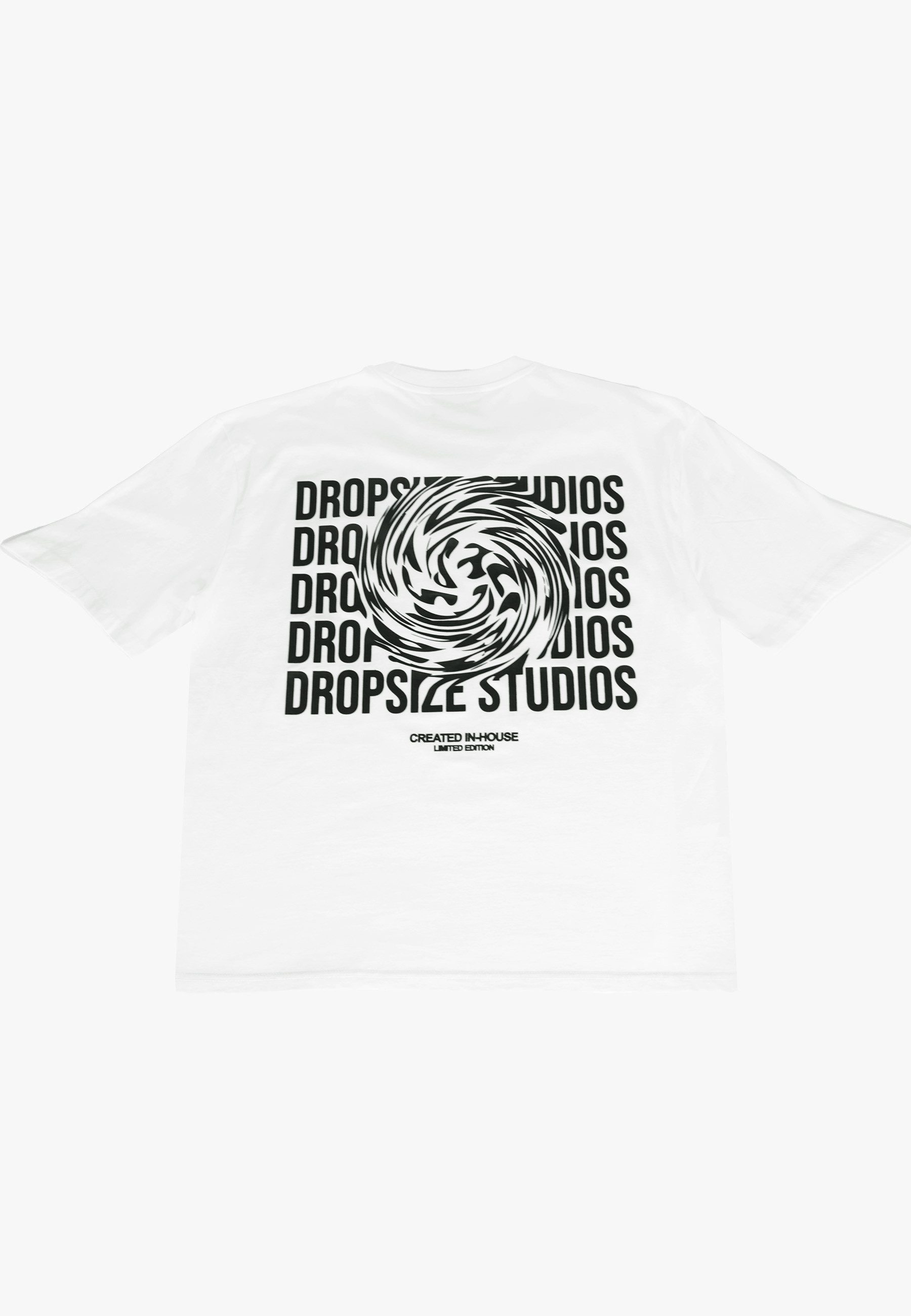 Dropsize T-Shirt Dropsize HEAVY OVERSIZE DROPSIZE STUDIOS SWIRL T-SHIRT (1-tlg)