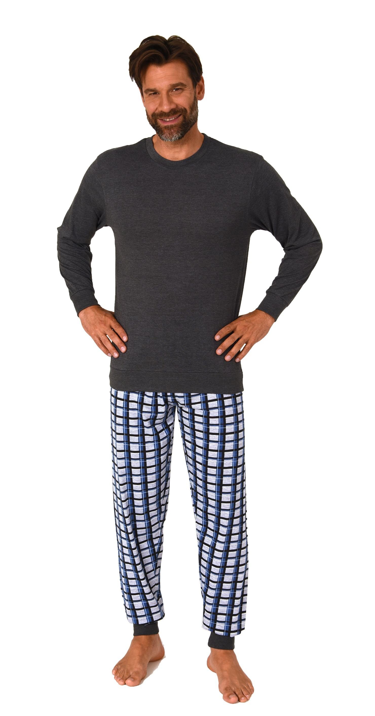 Normann Pyjama Normann Herren Pyjama lang günstig online kaufen