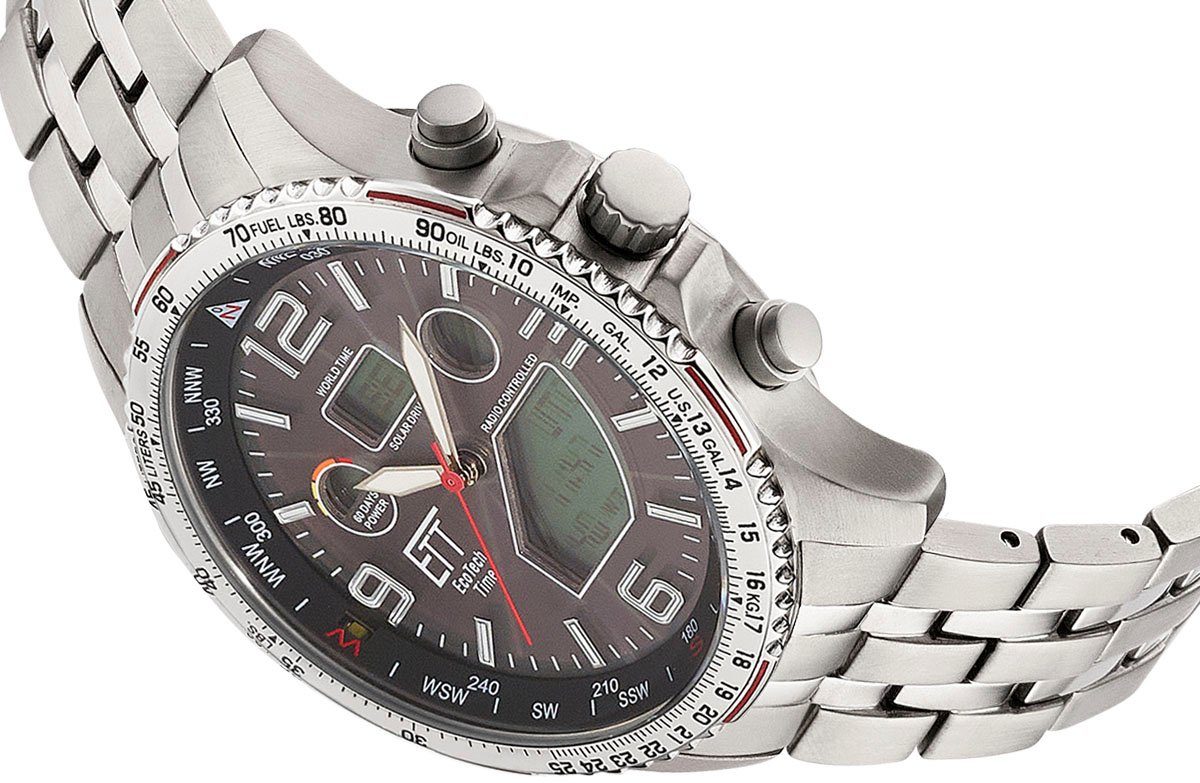 ETT Funkchronograph Solar EGT-11572-21M, World Professional Timer