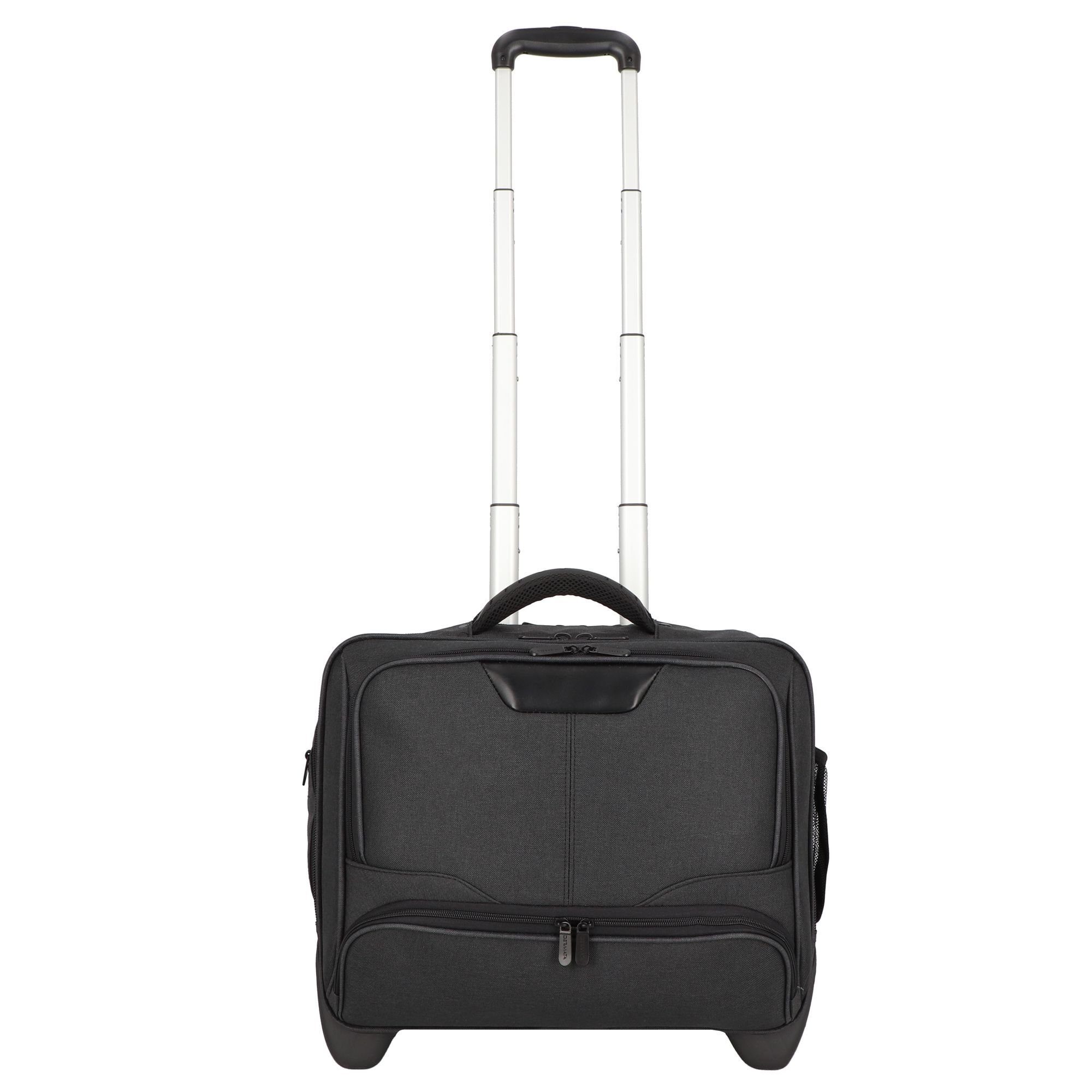 Dermata Business-Trolley, 2 Rollen, Canvas