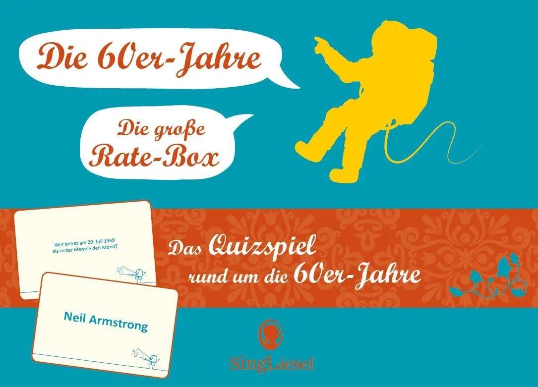 Spiel Das 60er-Jahre-Quiz. Das große Quiz-Spiel für Senioren rund um die...