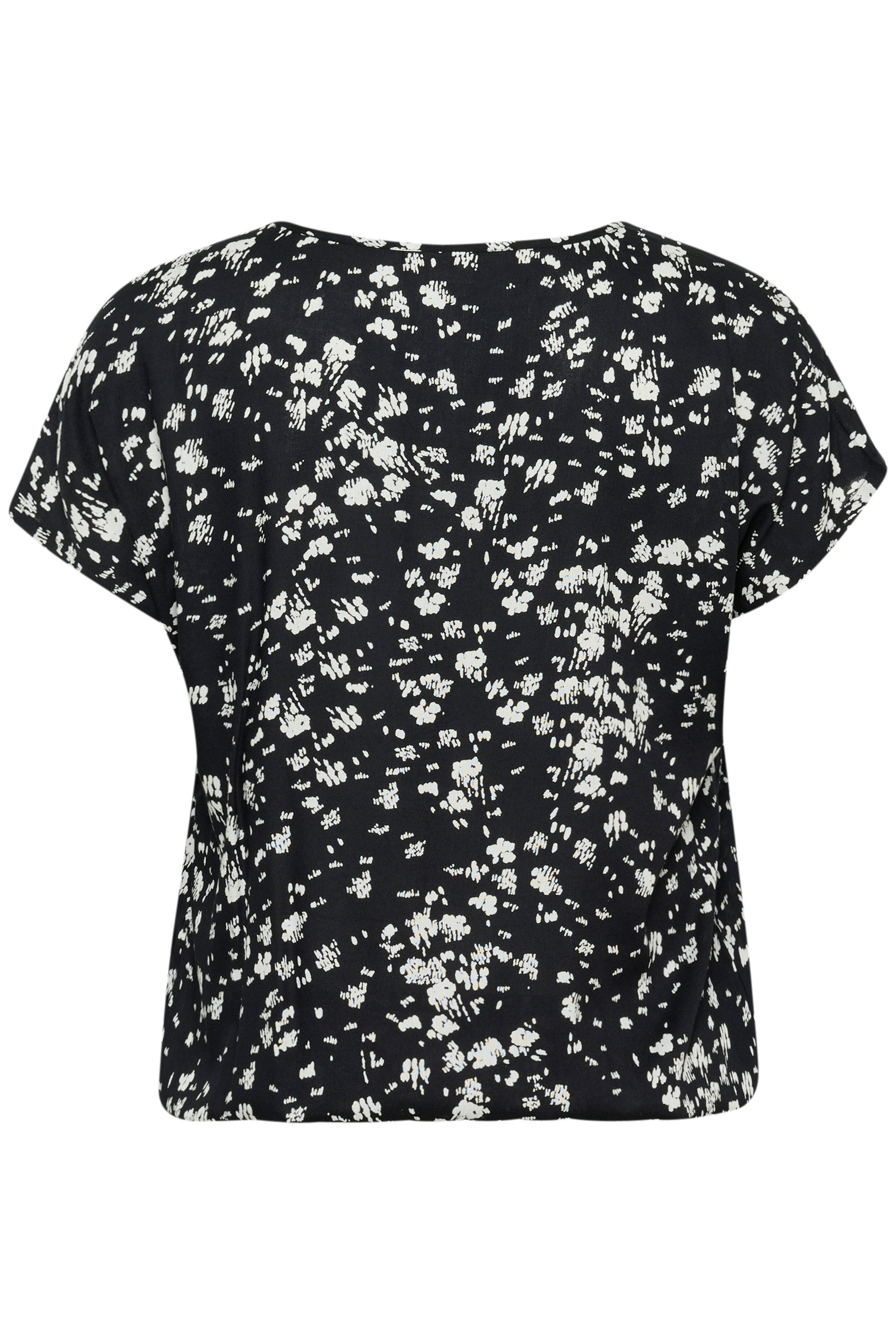 KAFFE Curve Kurzarmbluse Kurzarm-Bluse KCbella Große günstig online kaufen