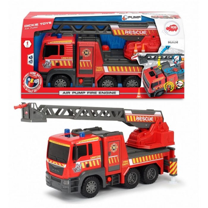Dickie Toys Spielzeug-Auto 203809007 Air Pump Fire Engine