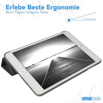 EAZY CASE Tablet-Hülle Smart Case für iPad Mini 1. / 2. / 3. Generation 7,9 Zoll, Hülle mit Standfunktion Tablet Klapphülle Anti-Kratz Tasche Schwarz