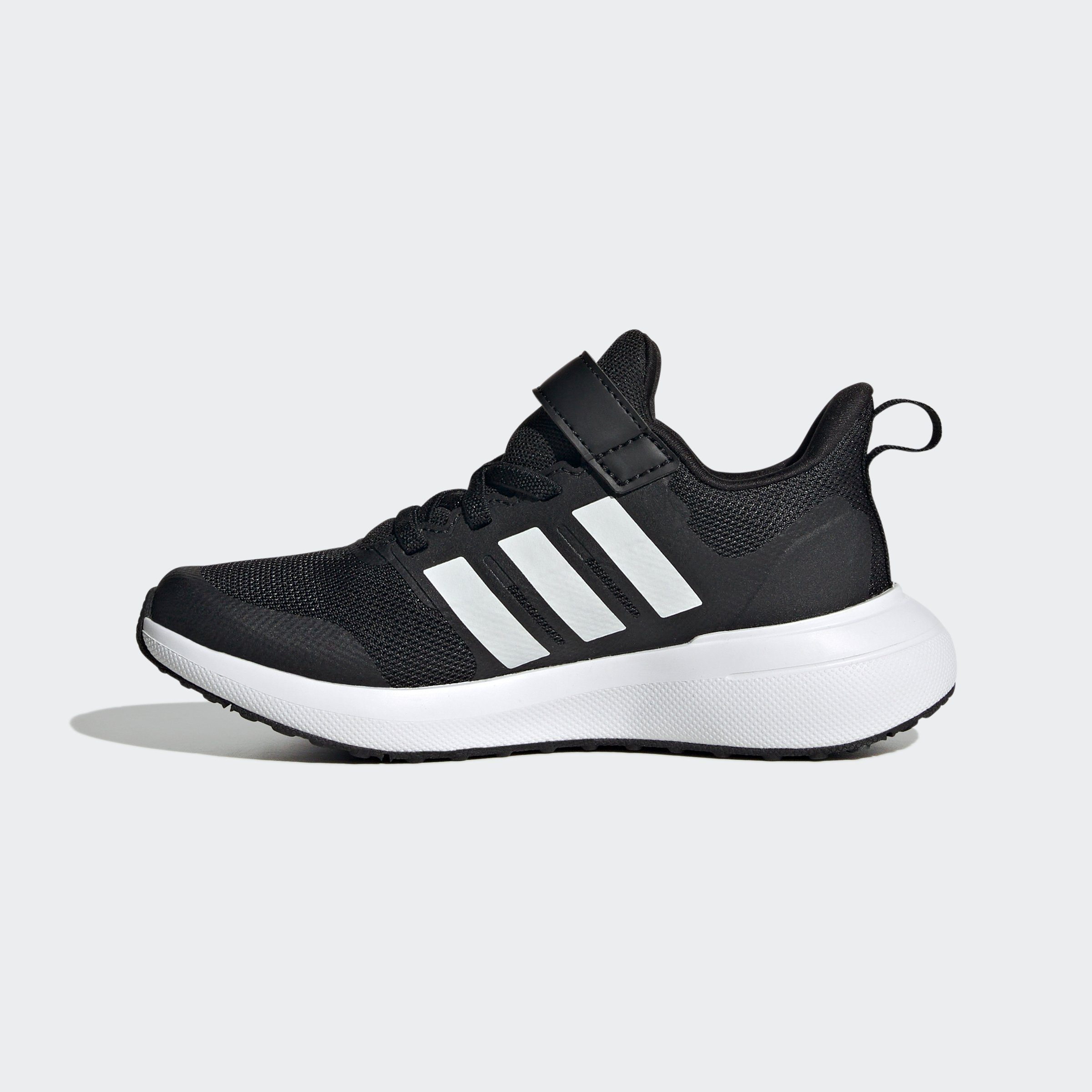 CLOUDFOAM / Sportswear Cloud Sneaker 2.0 Core / TOP Core White adidas Black Black STRAP FORTARUN LACE ELASTIC