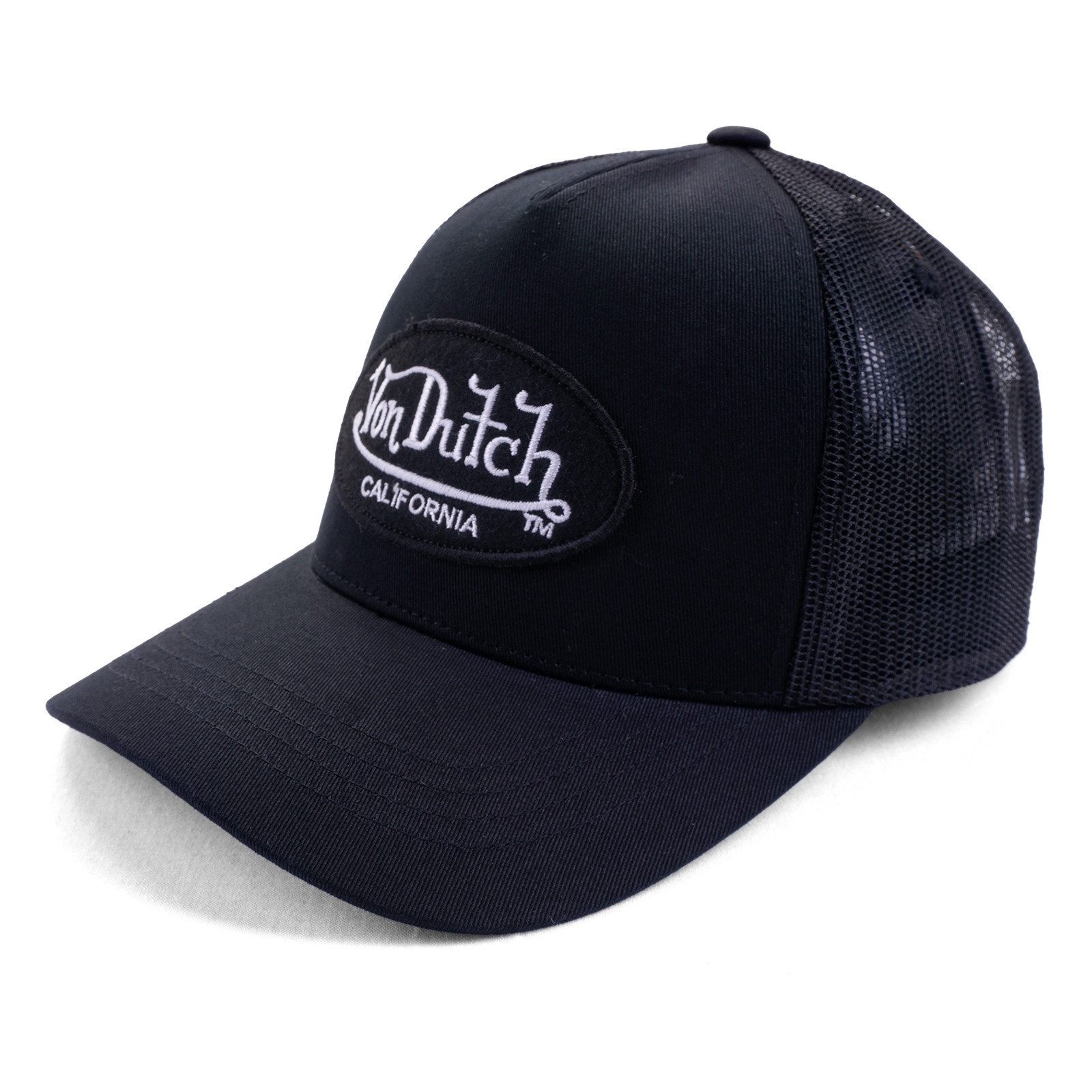 Von Dutch Baseball Cap Cap Von Dutch Casquette Baseball Schwarz (1-St) Netzteil hinten