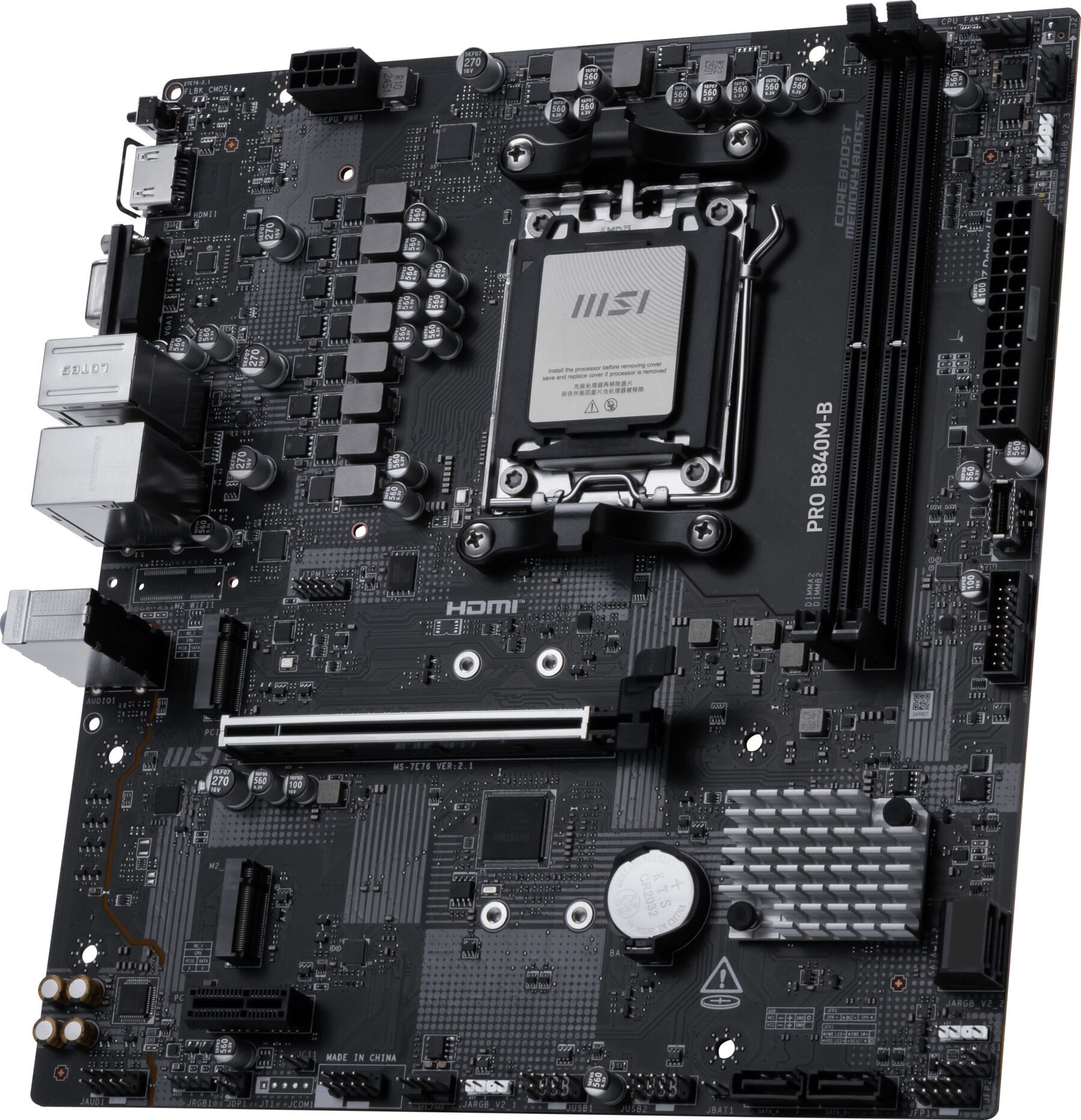 MSI PRO B840M-B Mainboard