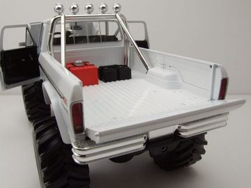 GREENLIGHT collectibles Modellauto Ford F-250 Monster Truck 1979 weiß 48 inch Reifen Modellauto 1:18, Maßstab 1:18